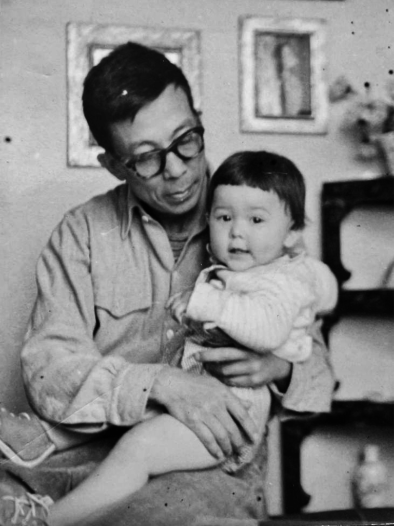 Mai Trung Thu (Vietnamese, 1906-1980) and Ngo Manh Duc (B. 1941) - Son of Le Thi Luu (Vietnamese, 1911-1988) and Ngo The Tan. Photograph gifted to Mr Jean-François Hubert (Christie's Senior Consultant, Vietnamese Art) by Mr Ngo Manh Duc on the occasion of The Ngo Manh Duc Collection or The Homage of a Son to His Mother at Christie's Hong Kong, 24 November 2019.