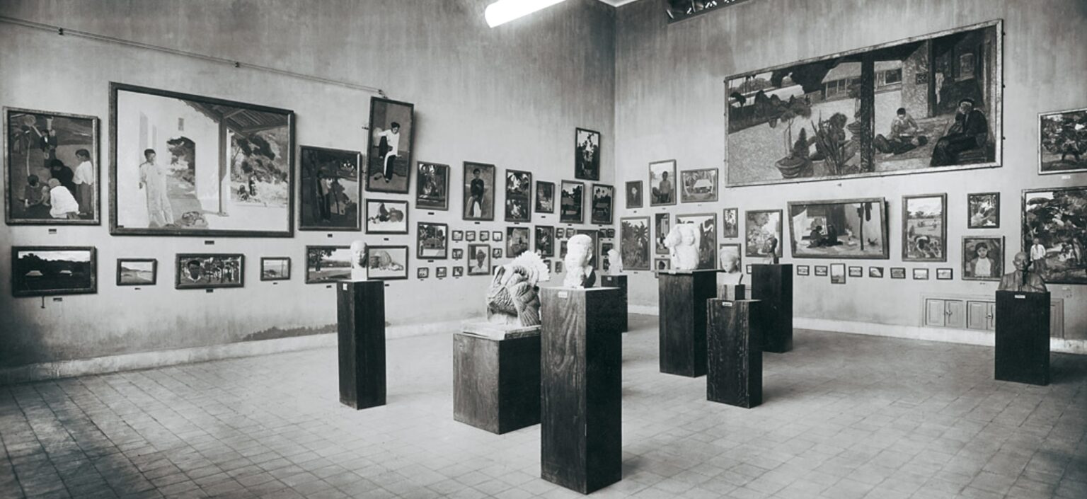 Exposition at the School of Fine Arts in Hanoi, November 1929