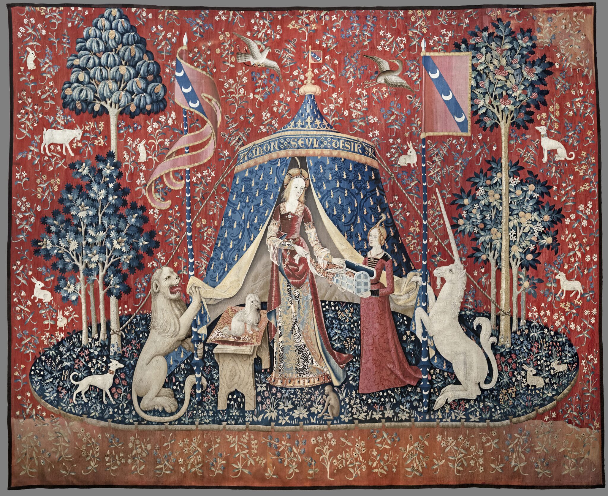 (Toulouse) Mon seul désir (La Dame à la licorne) - Musée de Cluny Paris