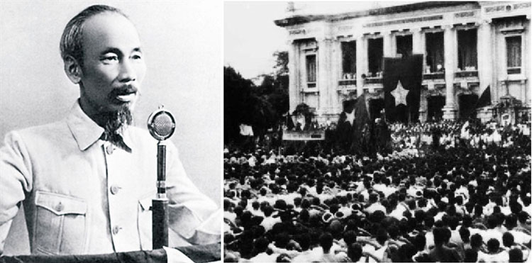 On 2 September 1945, at Ba Đình Square in Hanoi, President Hồ Chí Minh formally proclaimed the “Declaration of Independence.”