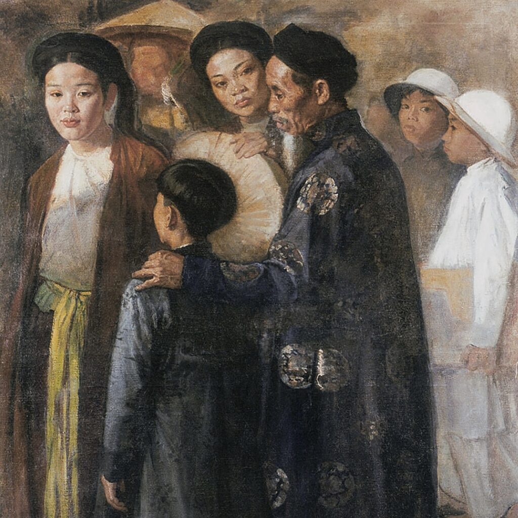 Victor Tardieu, The Mandarins, around 1922, oil on canvas, 95 x 134cm